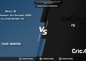 Men's T20 World Cup Sub Regional East Asia-Pacific Qualifier A, 2022-23, CK vs FJ 10th Match Prediction, Fantasy Cricket Tips, Pitch Report and Injury Update
