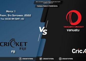 Men's T20 World Cup Sub Regional East Asia-Pacific Qualifier A, 2022-23, FJ vs VAN 1st Match Prediction, Fantasy Cricket Tips, Pitch Report and Injury Update