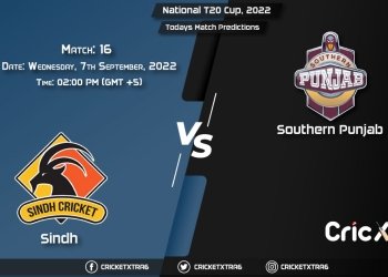 National T20 Cup, 2022, SIN vs SOP 16th Match Prediction, Fantasy Cricket Tips, Pitch Report and Injury Update