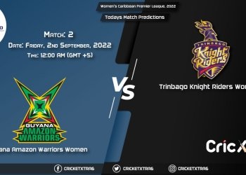Women's Caribbean Premier League, 2022, GUY-W vs TKR-W 2nd Match Prediction, Fantasy Cricket Tips, Pitch Report and Injury Update