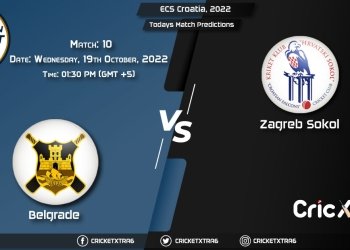 ECS Croatia, 2022, BEL vs ZAS 10th Match Prediction, Fantasy Cricket Tips, Pitch Report and Injury Update
