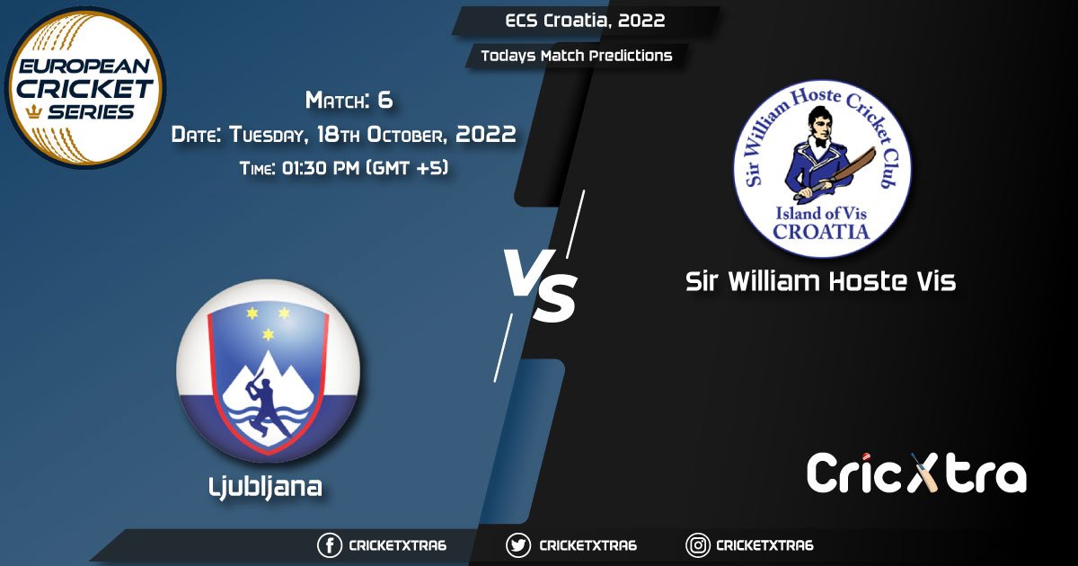 ECS Croatia, 2022, LJU vs SWH 6th Match Prediction, Fantasy Cricket Tips, Pitch Report and Injury Update