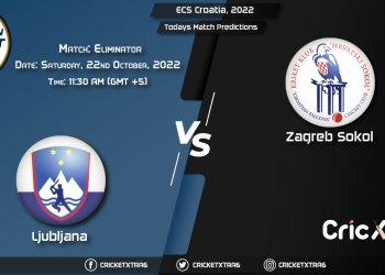 ECS Croatia, 2022, LJU vs ZA Eliminator Match Prediction, Fantasy Cricket Tips, Pitch Report and Injury Update