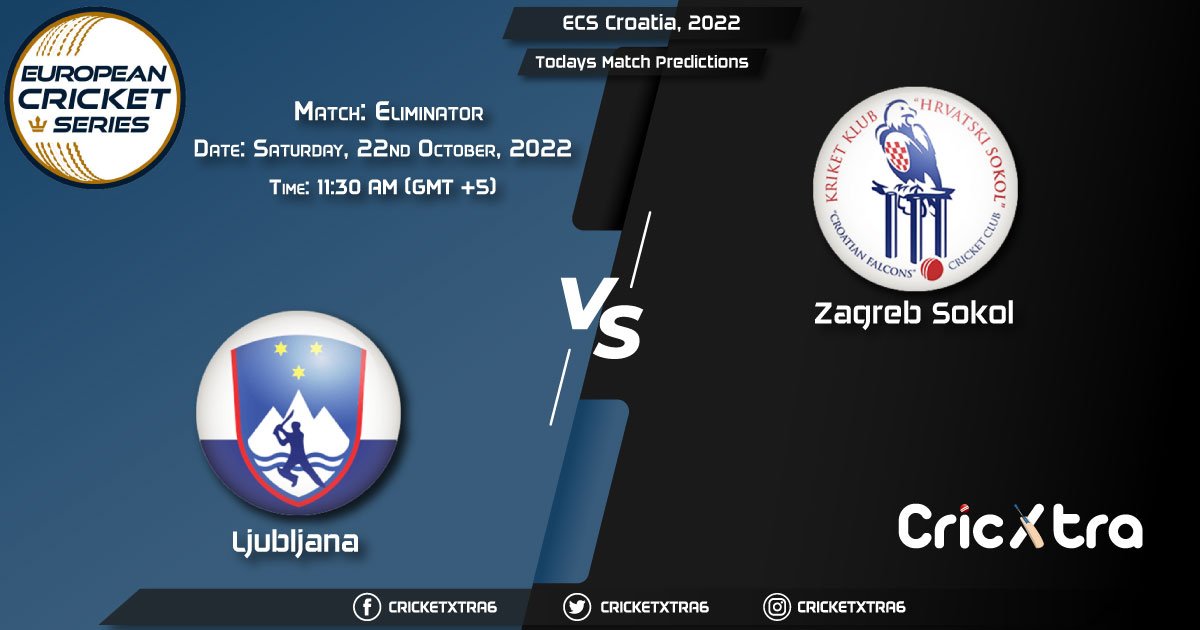 ECS Croatia, 2022, LJU vs ZA Eliminator Match Prediction, Fantasy Cricket Tips, Pitch Report and Injury Update