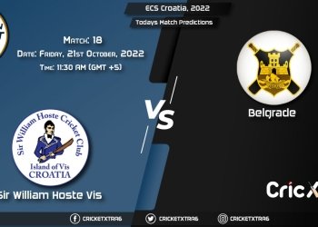 ECS Croatia, 2022, SWH vs BEL 17th Match Prediction, Fantasy Cricket Tips, Pitch Report and Injury Update