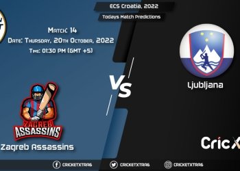 ECS Croatia, 2022, ZA vs LJU 14th Match Prediction, Fantasy Cricket Tips, Pitch Report and Injury Update