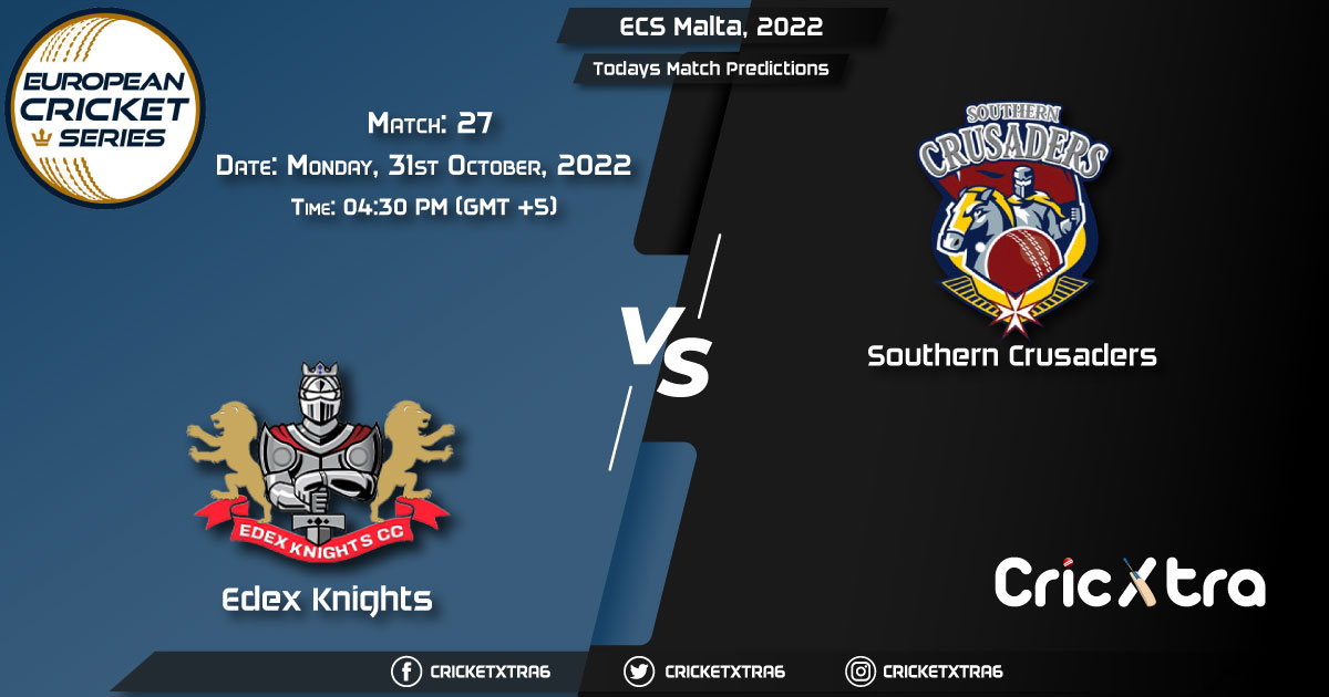 ECS Malta, 2022, EDK vs SOC 27th Match Prediction, Fantasy Cricket Tips, Pitch Report and Injury Update
