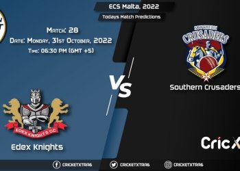 ECS Malta, 2022, EDK vs SOC 28th Match Prediction, Fantasy Cricket Tips, Pitch Report and Injury Update