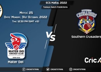 ECS Malta, 2022, MTD vs SWU 25th Match Prediction, Fantasy Cricket Tips, Pitch Report and Injury Update