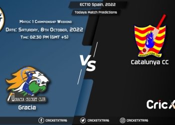 ECT10 Spain, 2022, GRA vs CTL Championship Weekend - Match 1 Prediction, Fantasy Cricket Tips, Pitch Report and Injury Update