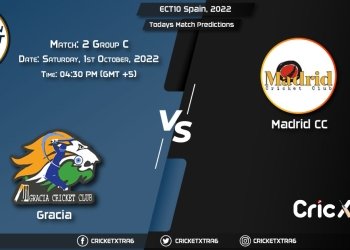 ECT10 Spain, 2022, GRA vs MAD Group C - Match 2 Prediction, Fantasy Cricket Tips, Pitch Report and Injury Update