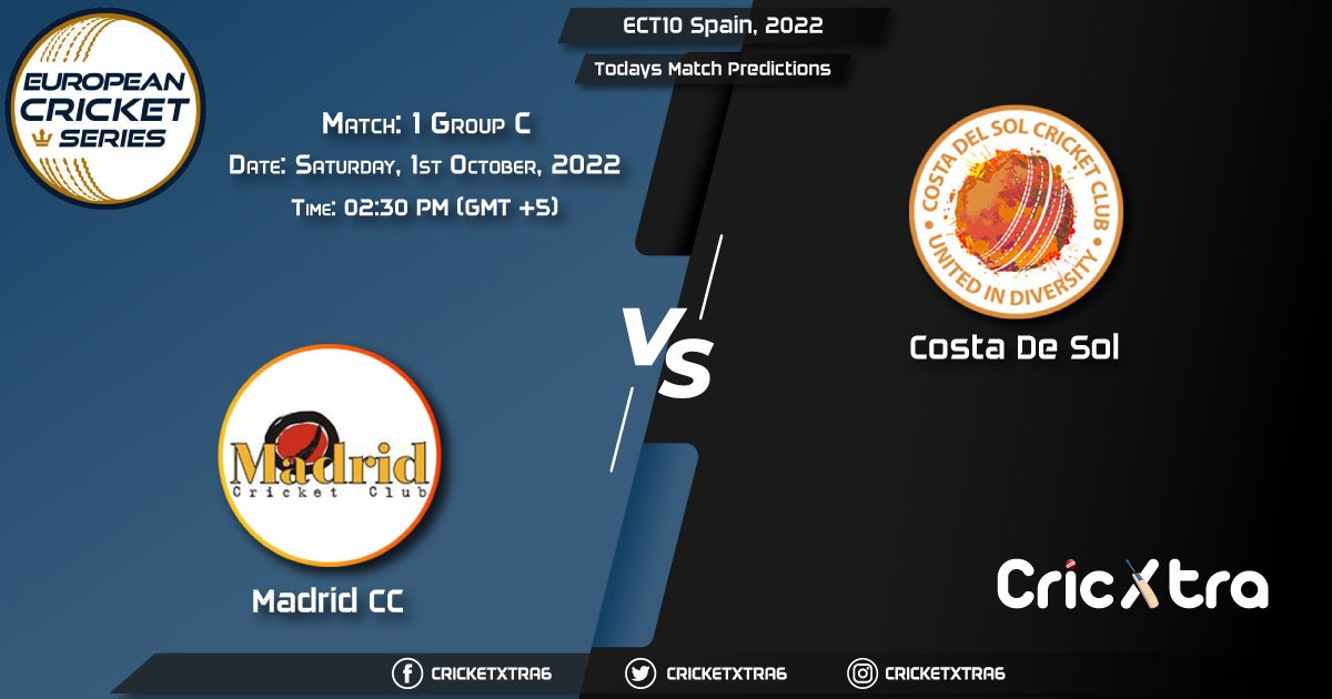 ECT10 Spain, 2022, MAD vs CDS Group C - Match 1 Prediction, Fantasy Cricket Tips, Pitch Report and Injury Update