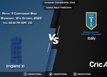 European Championship, 2022, ENG-XI vs ITA Championship Week - Match 11 Report and Injury Update