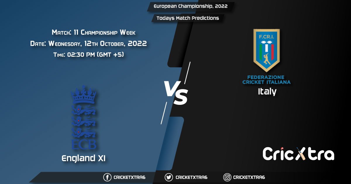 European Championship, 2022, ENG-XI vs ITA Championship Week - Match 11 Report and Injury Update