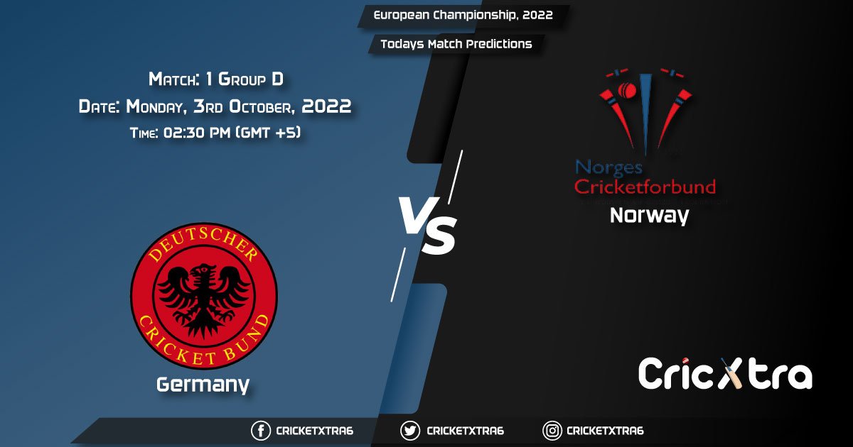 European Championship, 2022, GER vs NOR Group D - Match 1 Prediction, Fantasy Cricket Tips, Pitch Report and Injury Update