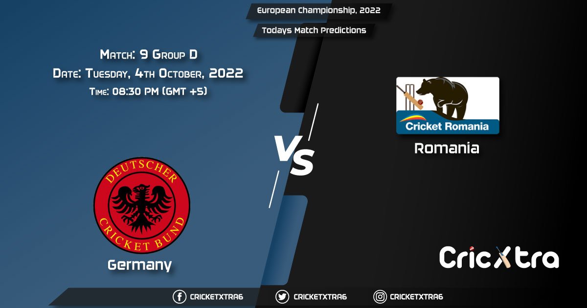 European Championship, 2022, GER vs ROM Group D - Match 9 Prediction, Fantasy Cricket Tips, Pitch Report and Injury Update