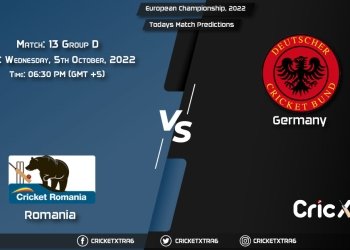 European Championship, 2022, ROM vs GER Group D - Match 13 Prediction, Fantasy Cricket Tips, Pitch Report and Injury Update