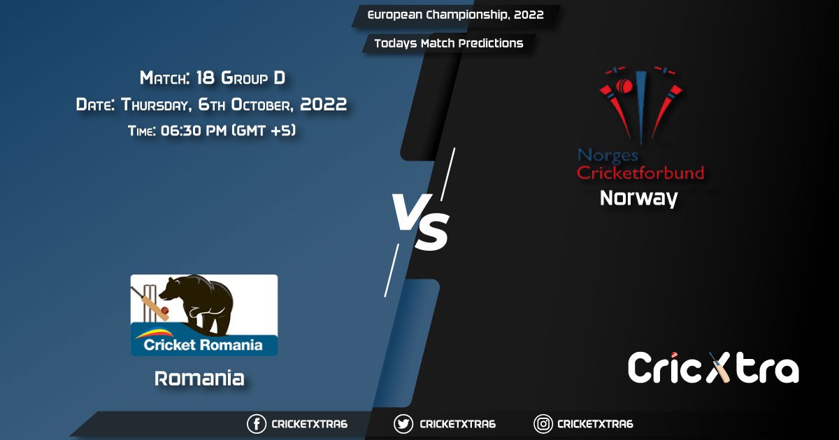 European Championship, 2022, ROM vs NOR Group D - Match 18 Prediction, Fantasy Cricket Tips, Pitch Report and Injury Update