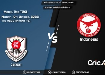 Indonesia tour of Japan, 2022, JPN vs INA 2nd T20I Match Prediction, Fantasy Cricket Tips, Pitch Report and Injury Update