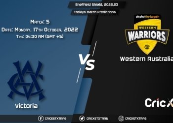 Sheffield Shield, 202223, VCT vs WAU 5th Match Prediction, Fantasy Cricket Tips, Pitch Report and Injury Update