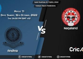 Syed Mushtaq Ali Trophy, 2022, AND vs NAG 71st Match Prediction, Fantasy Cricket Tips, Pitch Report and Injury Update