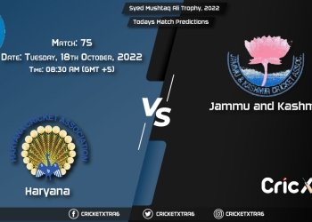 Syed Mushtaq Ali Trophy, 2022, HAR vs JAM 75th Match Prediction, Fantasy Cricket Tips, Pitch Report and Injury Update