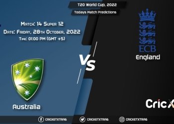 T20 World Cup, 2022, AUS vs ENG Super 12 - Match 14 Prediction, Fantasy Cricket Tips, Pitch Report and Injury Update