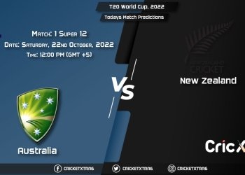 T20 World Cup, 2022, AUS vs NZ Super 12 - Match 1 Prediction, Fantasy Cricket Tips, Pitch Report and Injury Update