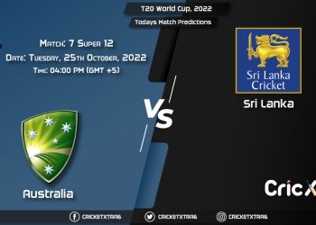 T20 World Cup, 2022, AUS vs SL Super 12 - Match 7 Prediction, Fantasy Cricket Tips, Pitch Report and Injury Update