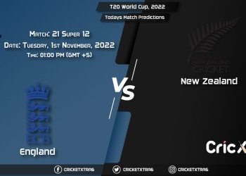 T20 World Cup, 2022, ENG vs NZ Super 12 - Match 21 Prediction, Fantasy Cricket Tips, Pitch Report and Injury Update