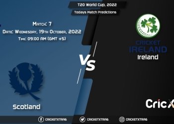 T20 World Cup, 2022, SCO vs IRE 7th Match Prediction, Fantasy Cricket Tips, Pitch Report and Injury Update