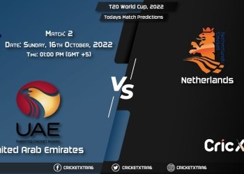 T20 World Cup, 2022, UAE vs NED 2nd Match Prediction, Fantasy Cricket Tips, Pitch Report and Injury Update