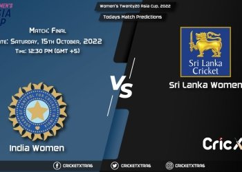 Women's Twenty20 Asia Cup, 2022, IN-W vs SL-W Final Match Prediction, Fantasy Cricket Tips, Pitch Report and Injury Update