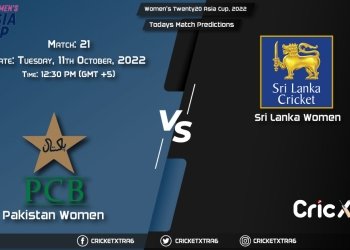 Women's Twenty20 Asia Cup, 2022, PK-W vs SL-W 21st Match Prediction, Fantasy Cricket Tips, Pitch Report and Injury Update