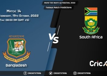 World T20 Warm-up Matches, 2022, BAN vs SA 14th Match Prediction, Fantasy Cricket Tips, Pitch Report and Injury Update