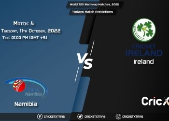 World T20 Warm-up Matches, 2022, NAM vs IRE 4th Match Prediction, Fantasy Cricket Tips, Pitch Report and Injury Update