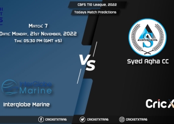 CBFS T10 League, 2022, IGM vs SACC 7th Match Prediction, Fantasy Cricket Tips, Pitch Report and Injury Update
