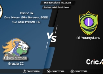 ECS Barcelona T10, 2022, GRA vs ALY 74th Match Prediction, Fantasy Cricket Tips, Pitch Report and Injury Update