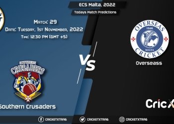 ECS Malta, 2022, SOC vs OVR 29th Match Prediction, Fantasy Cricket Tips, Pitch Report and Injury Update