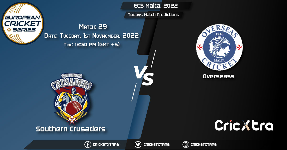 ECS Malta, 2022, SOC vs OVR 29th Match Prediction, Fantasy Cricket Tips, Pitch Report and Injury Update