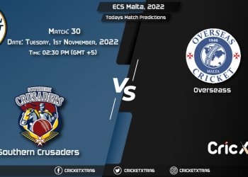 ECS Malta, 2022, SOC vs OVR 30th Match Prediction, Fantasy Cricket Tips, Pitch Report and Injury Update