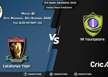 ECS Spain, Barcelona, 2022, CTT vs ALY 81st Match Prediction, Fantasy Cricket Tips, Pitch Report and Injury Update
