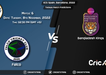 ECS Spain, Barcelona, 2022, FAL vs BAK 6th Match Prediction, Fantasy Cricket Tips, Pitch Report and Injury Update