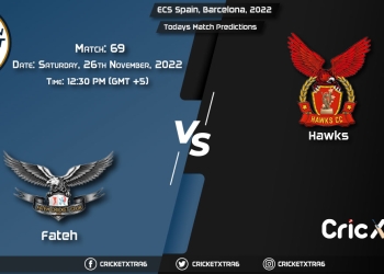 ECS Spain, Barcelona, 2022, FTH vs HAW 69th Match Prediction, Fantasy Cricket Tips, Pitch Report and Injury Update