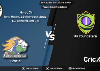 ECS Spain, Barcelona, 2022, GRA vs AYS 74th Match Prediction, Fantasy Cricket Tips, Pitch Report and Injury Update