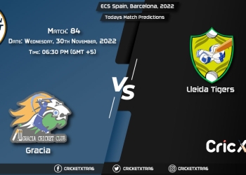ECS Spain, Barcelona, 2022, GRA vs LIT 84th Match Prediction, Fantasy Cricket Tips, Pitch Report and Injury Update
