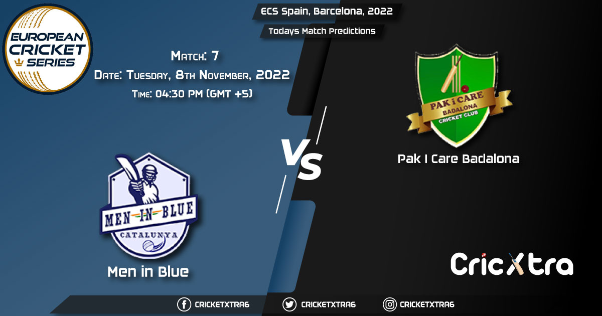 ECS Spain, Barcelona, 2022, MIB vs PIC 7th Match Prediction, Fantasy Cricket Tips, Pitch Report and Injury Update