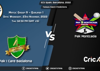 ECS Spain, Barcelona, 2022, PIC vs PMC Group A - Qualifier 1 Match Prediction, Fantasy Cricket Tips, Pitch Report and Injury Update