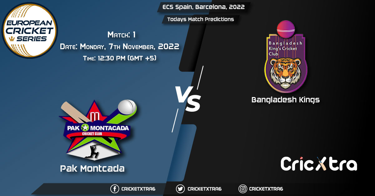 ECS Spain, Barcelona, 2022, PKM vs BAK 1st Match Prediction, Fantasy Cricket Tips, Pitch Report and Injury Update