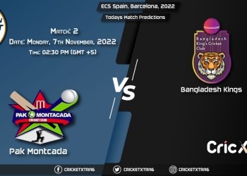ECS Spain, Barcelona, 2022, PKM vs BAK 2nd Match Prediction, Fantasy Cricket Tips, Pitch Report and Injury Update